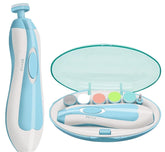 Baby Nail Trimmer New Born with Lights | Electric Baby Nail Cutter 0-6 Months with Multiple Filer Heads Adjustment | New Born Baby Products, Pack of 1
