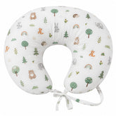 TRIDALAM Muslin Baby Feeding Pillow | Soft & Lightweight Nursing Support Pillow for Mother & Baby | Multipurpose Baby Support Cushion | Muslin Fabric | Pack of 1 | Assorted Print