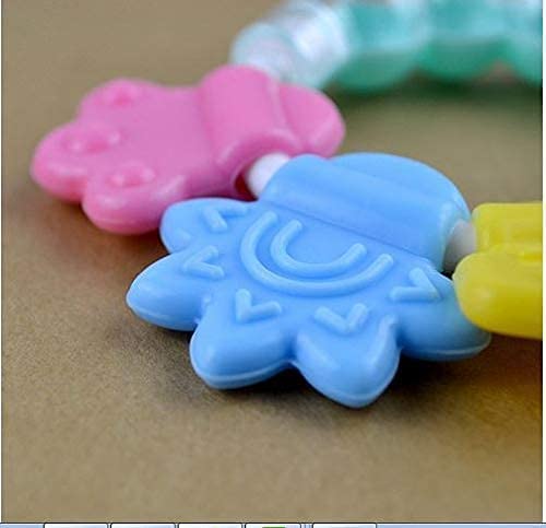 Teether For 6 To 12 Months Baby Bpa Free (Rattle Teether),Assorted