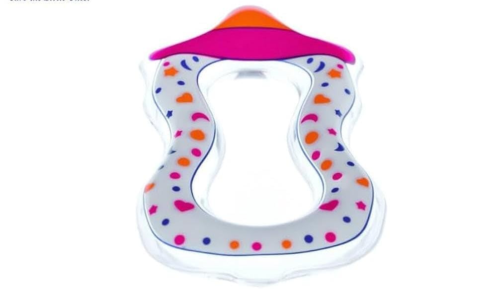 BPA-Free Baby Teether for 6–12 Months | Cooling Water-Filled Soft Teething Toy with Carry Case | Easy Grip, Non-Toxic & Travel-Friendly Infant Teething Ring