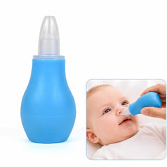 Baby Nasal Aspirator for Newborn & Kids, Soft Silicone Nose Cleaner Pump, Safe & Gentle Manual Nasal Suction Cleaner for Infants (Pack of 1)