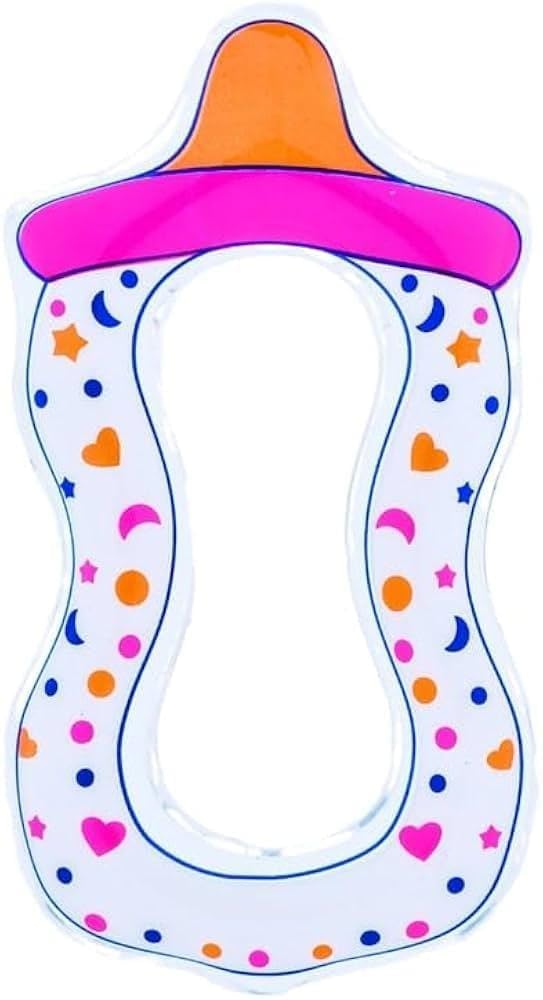 BPA-Free Baby Teether for 6–12 Months | Cooling Water-Filled Soft Teething Toy with Carry Case | Easy Grip, Non-Toxic & Travel-Friendly Infant Teething Ring