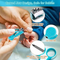 Baby Grooming Kit, Newborn Baby, Toddler, Kids Accessories Set, Portable Infants Kit, Ideal for Travelling & Home Use