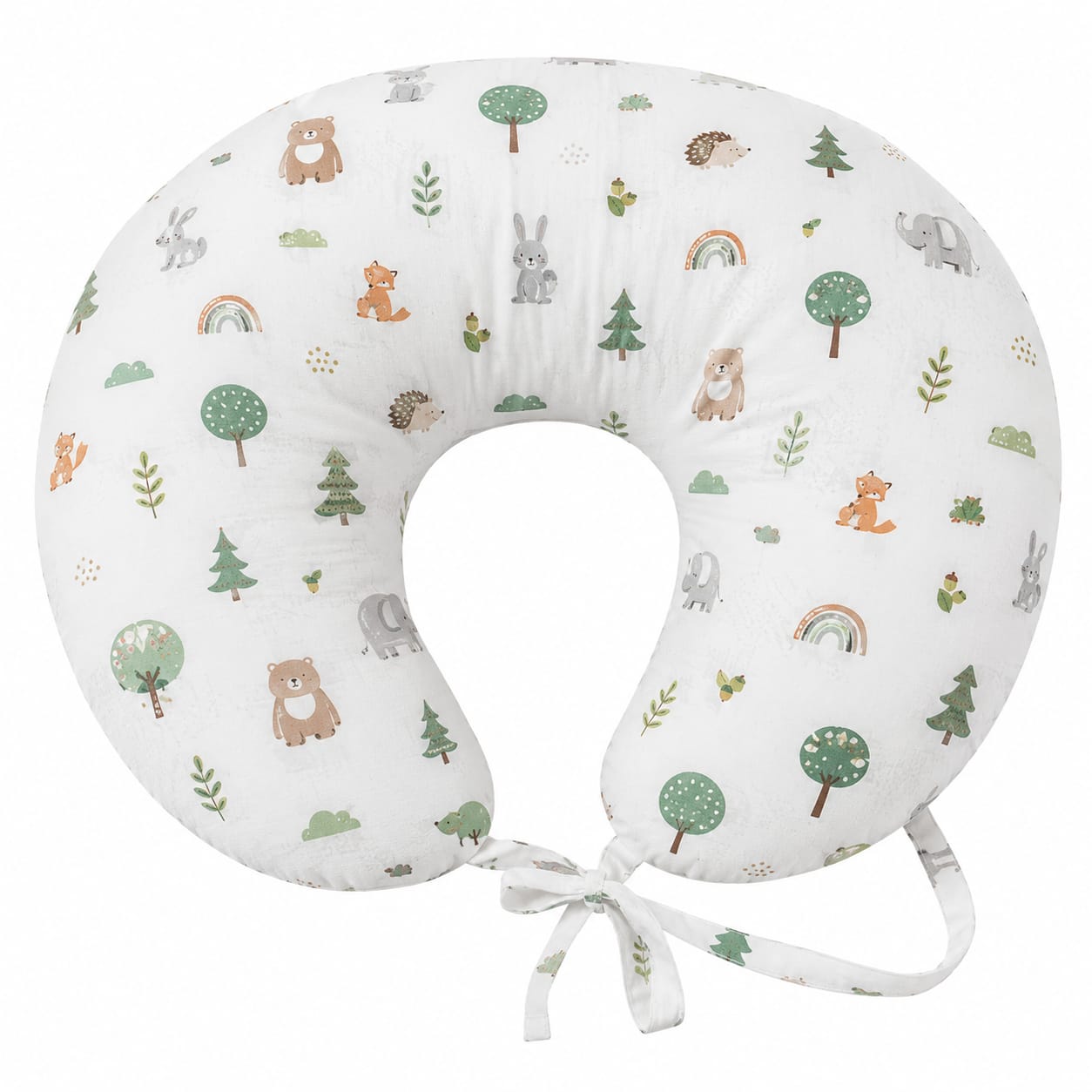 TRIDALAM Muslin Baby Feeding Pillow | Soft & Lightweight Nursing Support Pillow for Mother & Baby | Multipurpose Baby Support Cushion | Muslin Fabric | Pack of 1 | Assorted Print